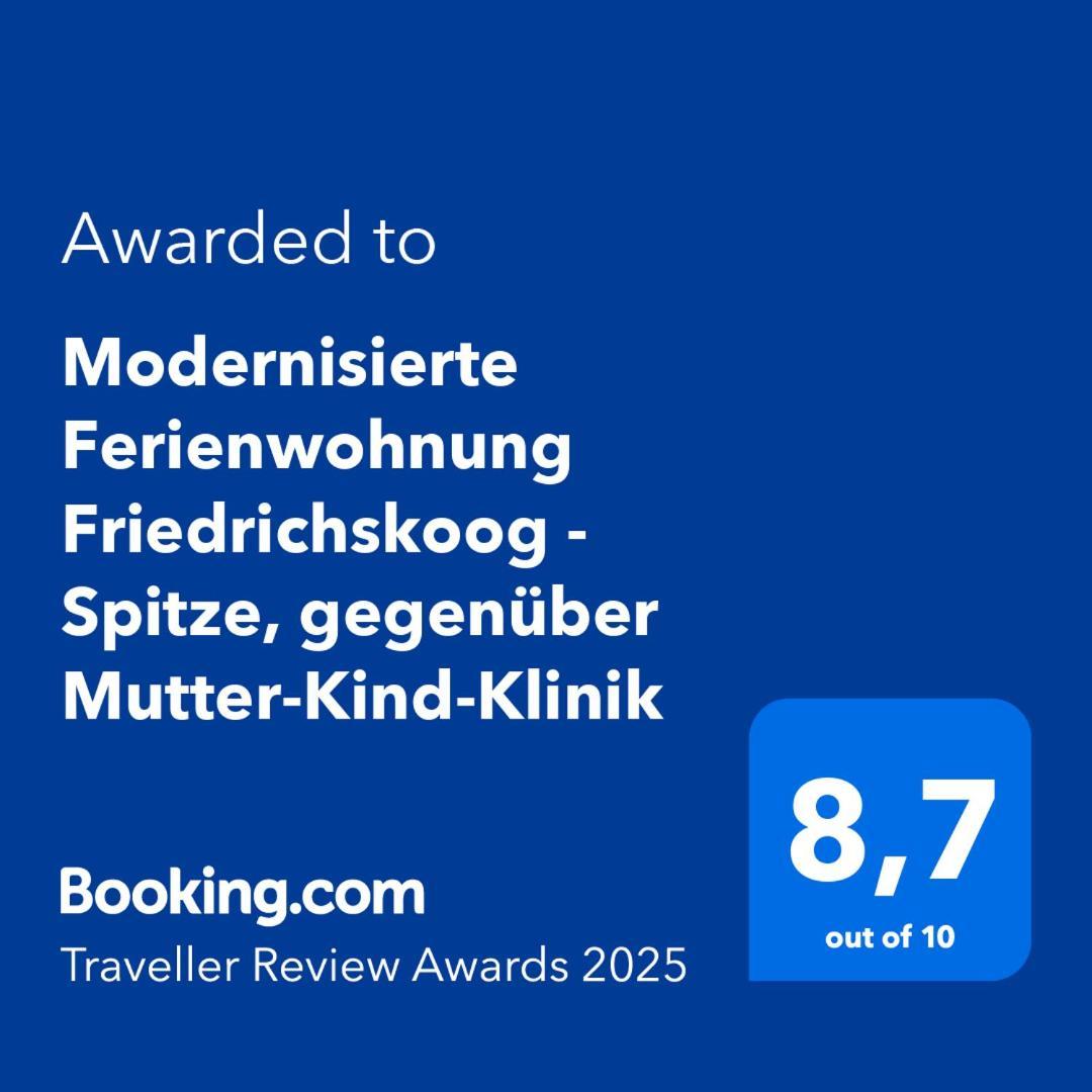 Modernisierte - Spitze, Gegenueber Mutter-kind-klinik Apartment Friedrichskoog